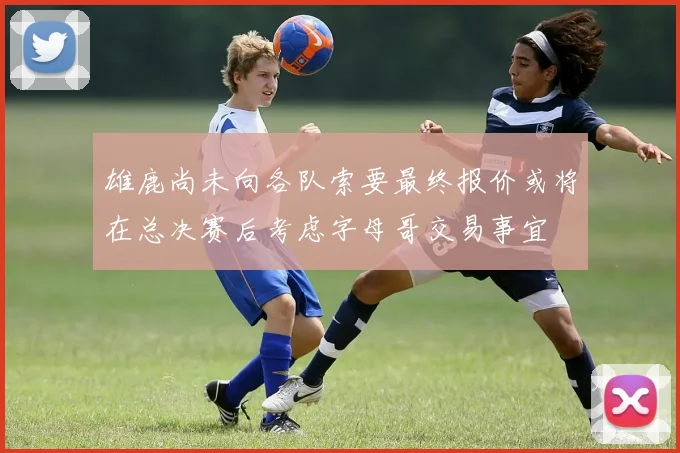 雄鹿尚未向各队索要最终报价或将在总决赛后考虑字母哥交易事宜